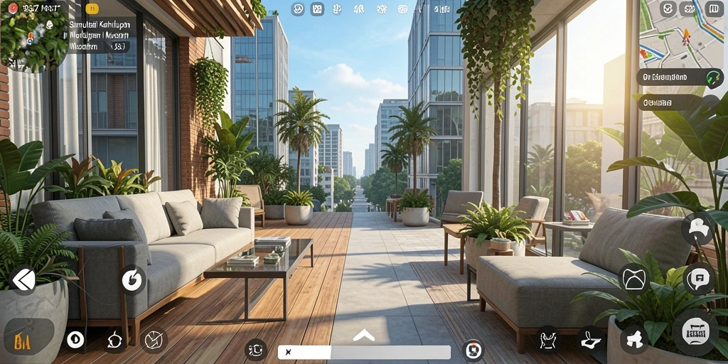 Screenshot gameplay <strong>93337</strong> menampilkan interaksi karakter yang dinamis dan lingkungan yang menarik.