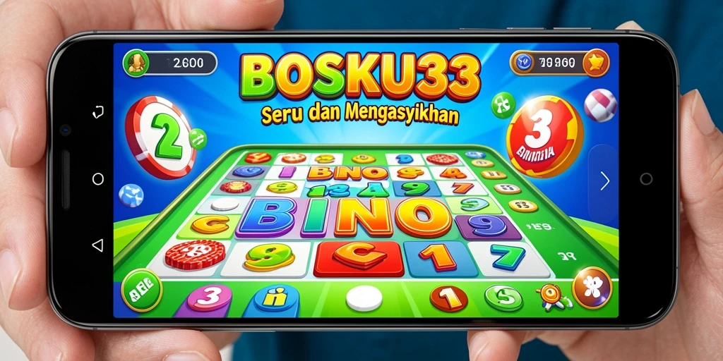 Tampilan gameplay Bingo yang menarik di BOSKU33.