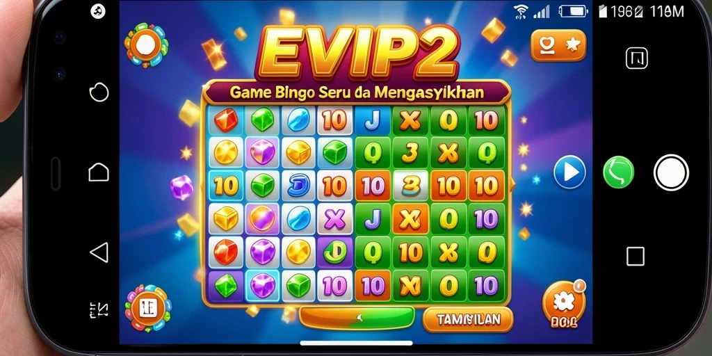 Tampilan gameplay EVIP2 dengan suasana Bingo yang mengasyikkan.