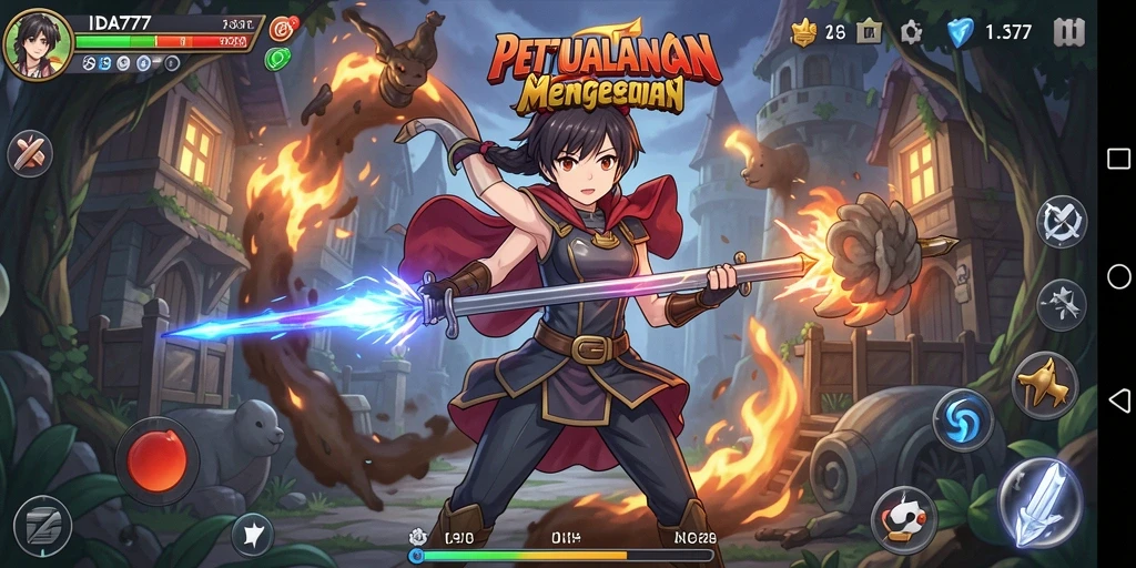 Gameplay seru dan karakter Anime menawan dalam IDA777.
