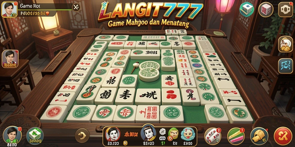 Tangkapan layar LANGIT777 menampilkan permainan Mahjong yang seru dan menantang.